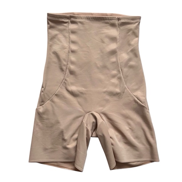 Miraclesuit Shape Away Extra Firm High-Waist Thigh Slimmer 2919 Warm Beige XL - Picture 1 of 7